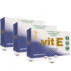 Pack 3x2 Vitamina E Retard 48 Comprimidos Soria Natural