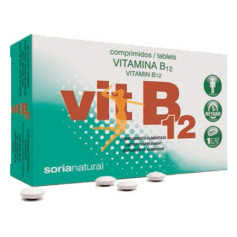 VITAMINA B12 COMPRIMIDOS RETARD SORIA NATURAL